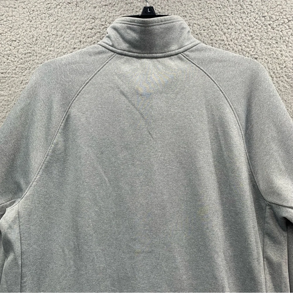 The North Face Canyonlands 1/2 Zip Pullover Shirt Mens Size Large Gray Zip Logo